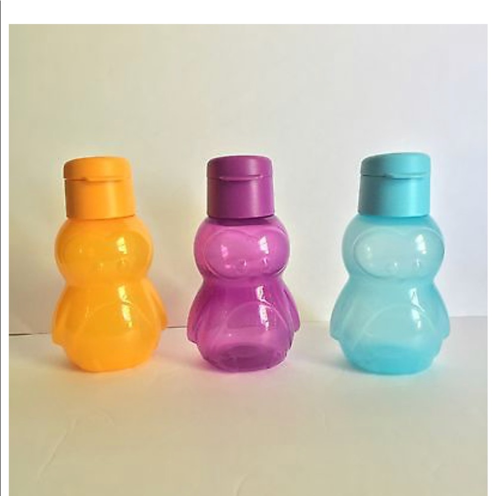 Tupperware water bottles
